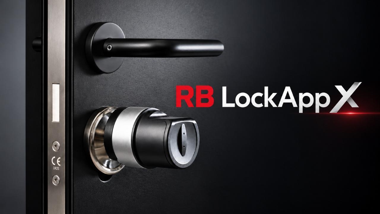 RB LockApp X: розумний контроль доступу для ваших дверей