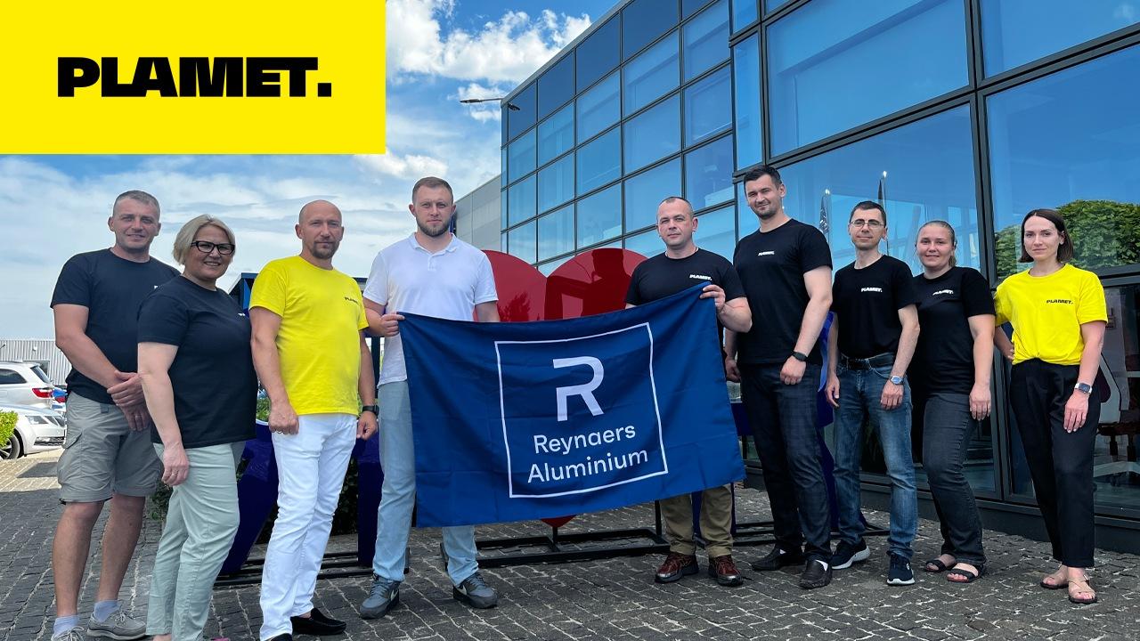 Команда PLAMET відвідала Reynaers Aluminium Ukraine: обмін досвідом та знайомство із сучасними алюмінієвими системами