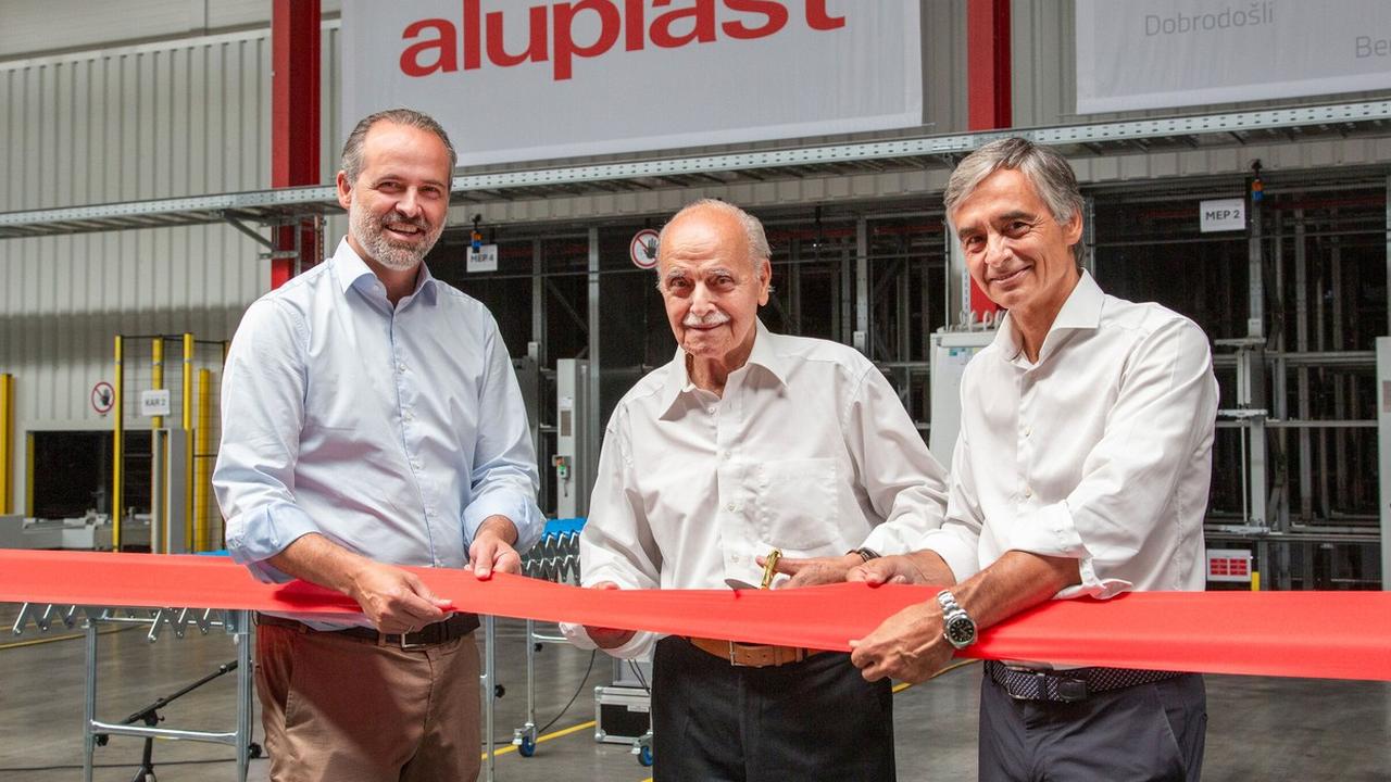 Виробник ПВХ-профільних систем aluplast відкрив у Німеччині новий висотний склад на 7300 палетомісць