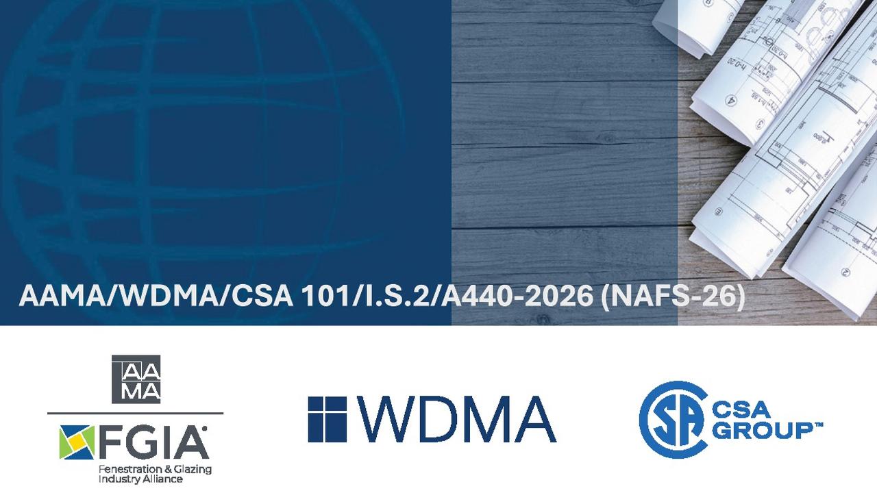 Новий стандарт NAFS-2026: що змінилося у головному документі для вікон та дверей Північної Америки
