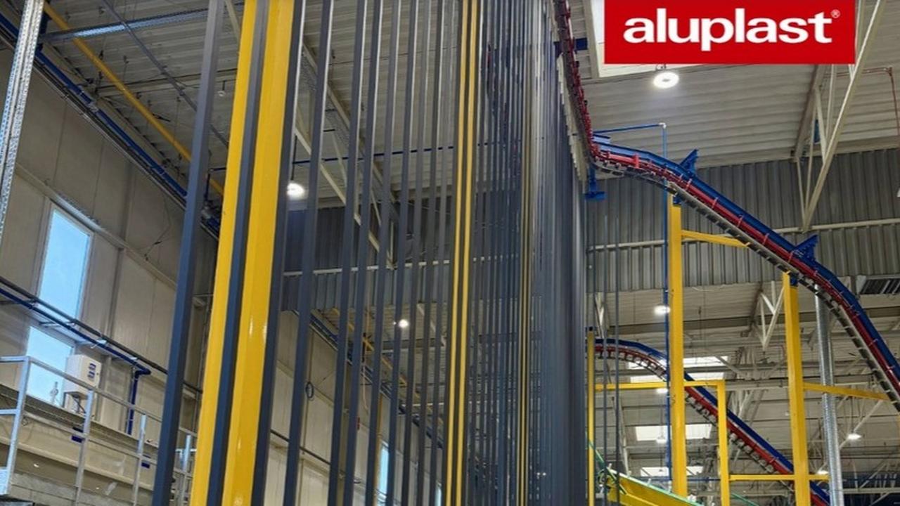 aluplast інвестує в алюміній: компанія відкрила сучасний фарбувальний цех для профільних систем one 75
